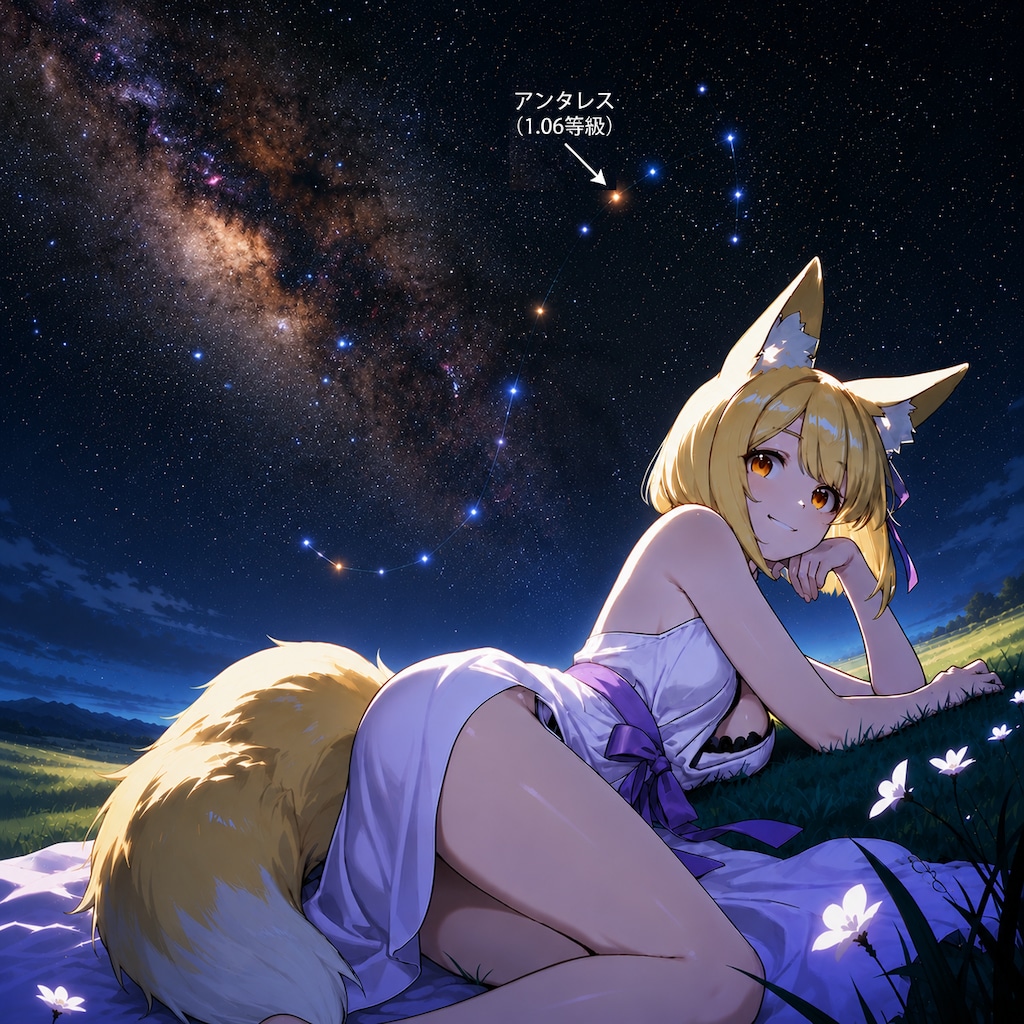 夏の星座：さそり座 Scorpius（再）