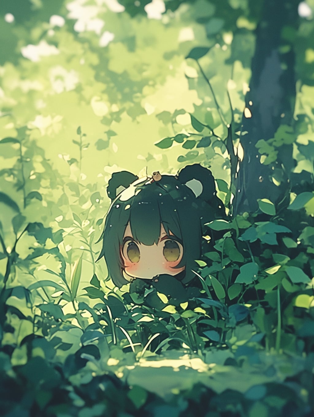 くま娘✖︎かくれんぼ③🐾