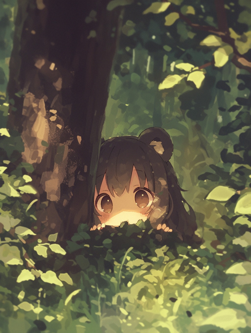 くま娘✖︎かくれんぼ③🐾