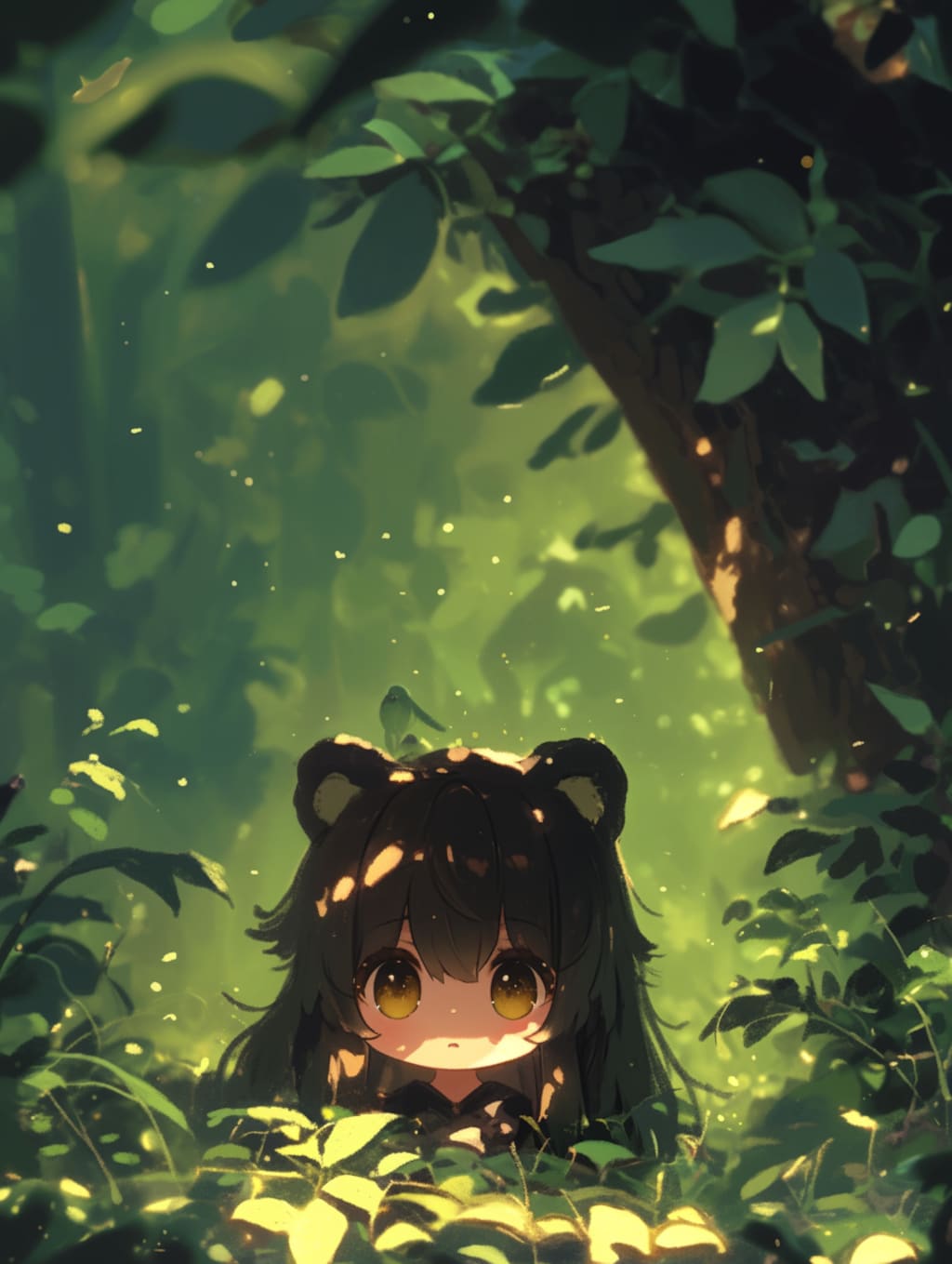 くま娘✖︎かくれんぼ③🐾