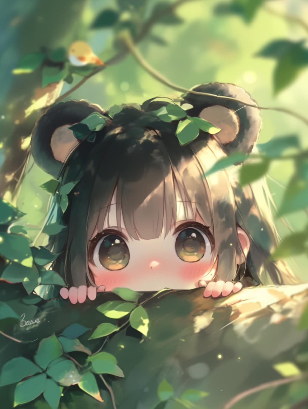 くま娘✖︎かくれんぼ③🐾