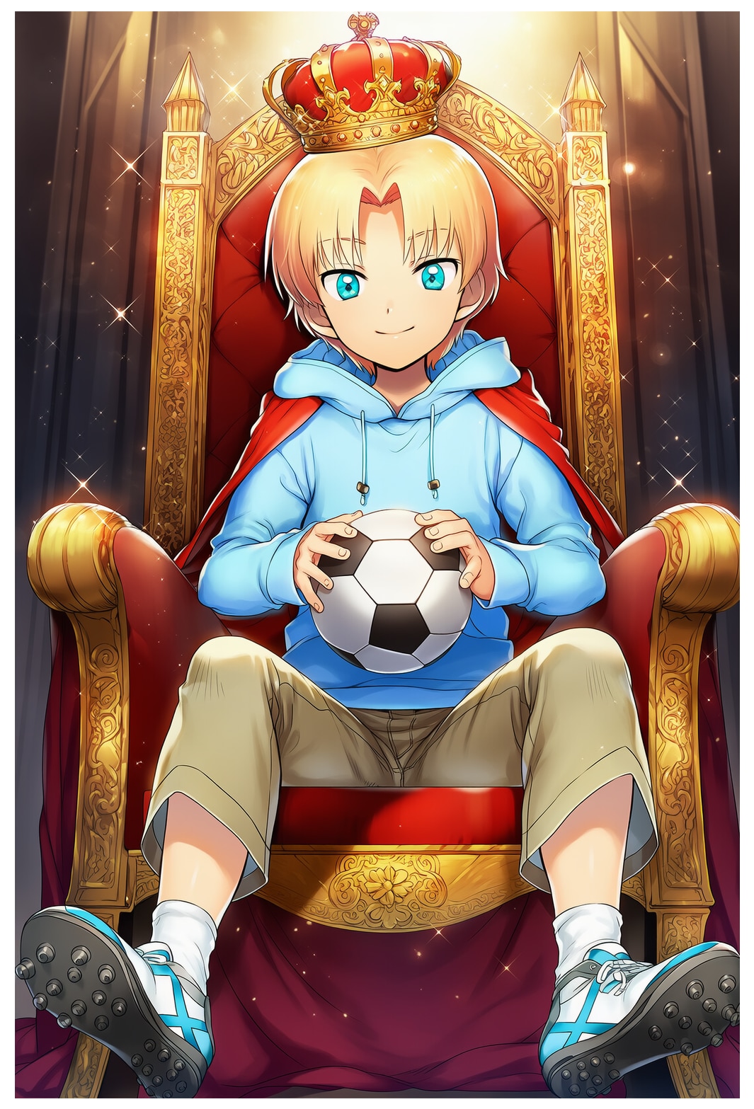 【版権・推し男！】✨👑 青砥ゴンザレス琢馬くん ⚽✨（キャプション注意⁉️）