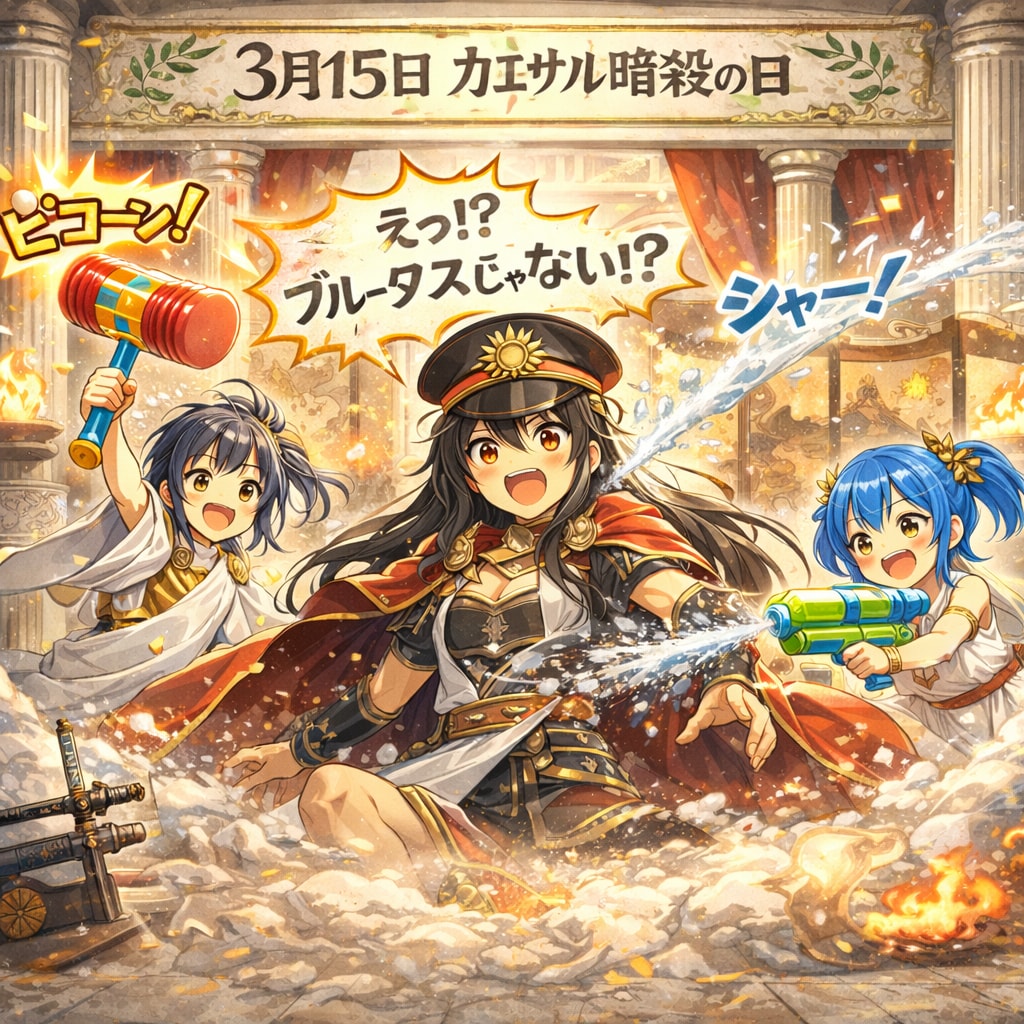 3月15日はカエサル暗殺の日 | の人気AIイラスト・グラビア