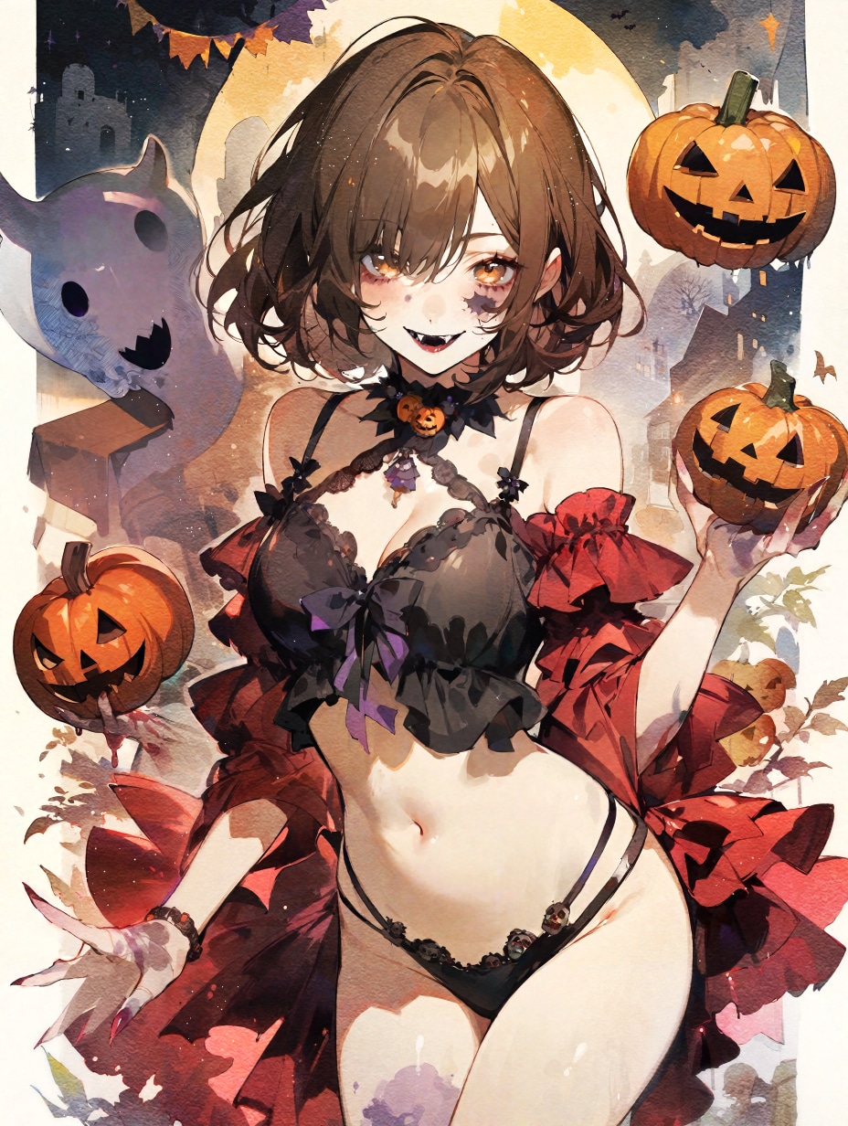 肌ツヤのいいセクシーゾンビ | の人気AIイラスト・グラビア