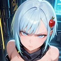 青髪ちゃん 2枚目