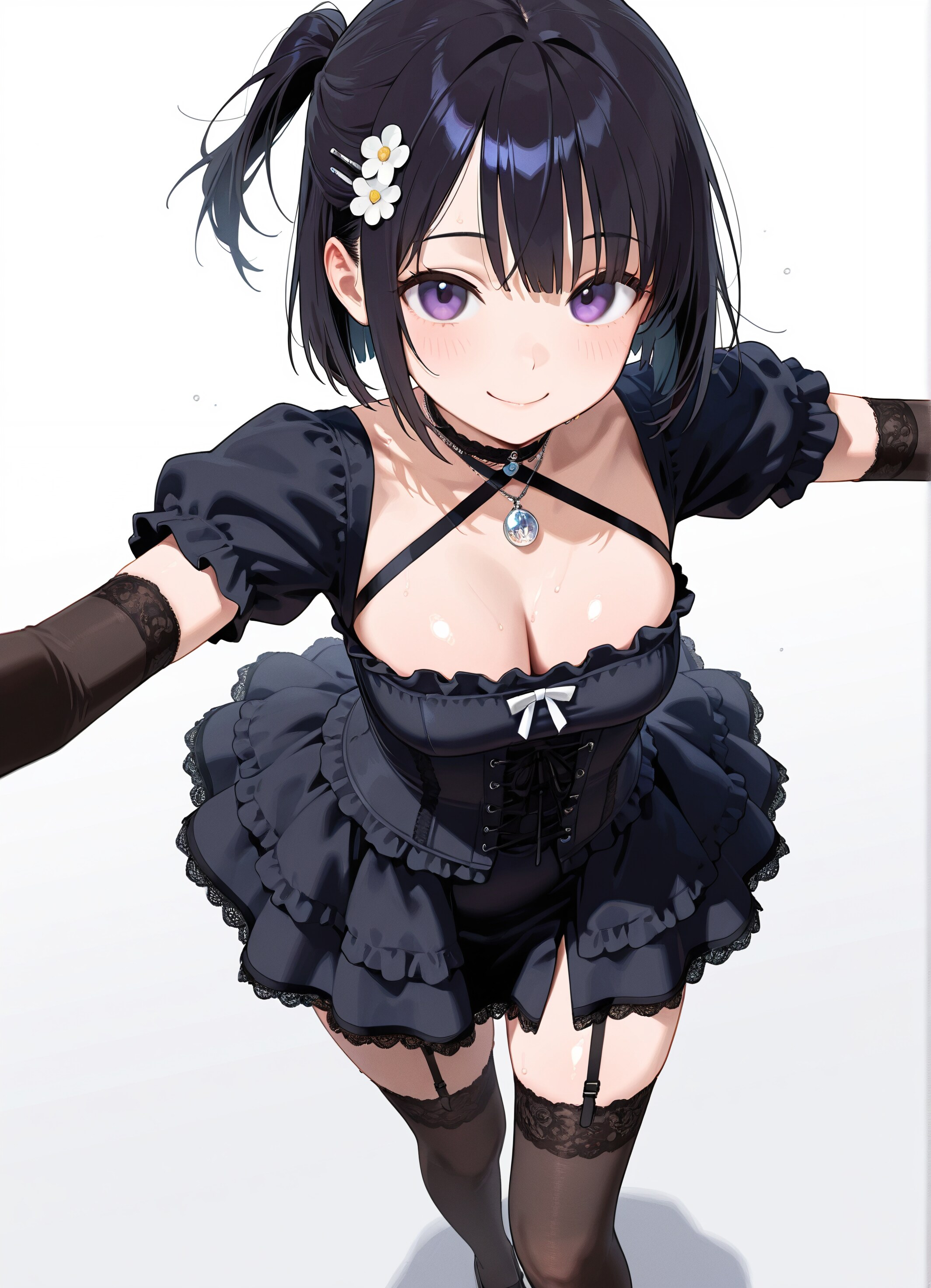 黒ドレス衣装