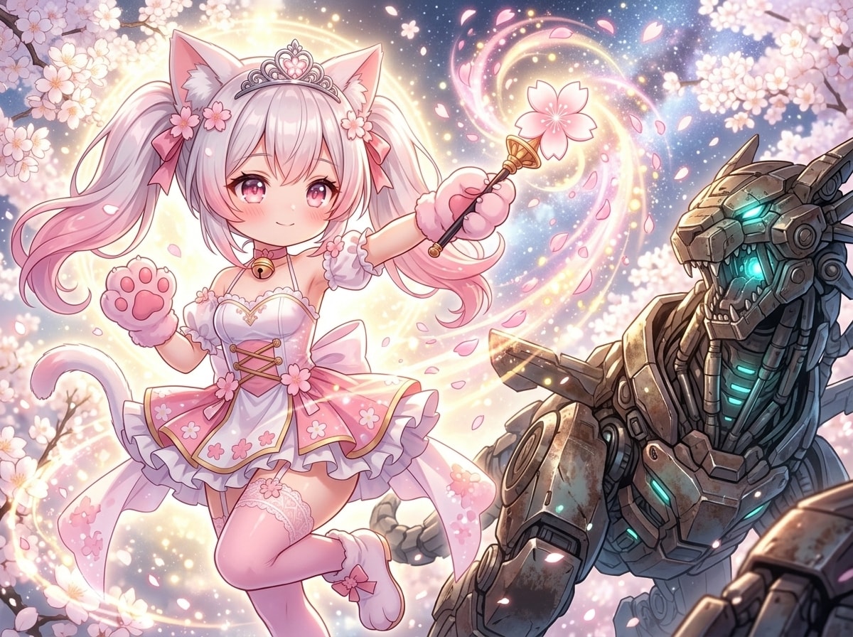 桜ツイにゃん