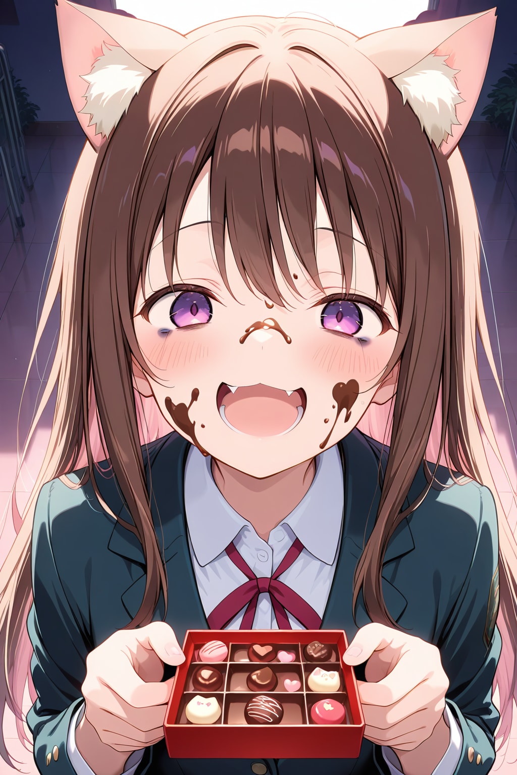 [[Chokoleti gbara ọchịchịrị na nke na-adịghị mma‥‥]