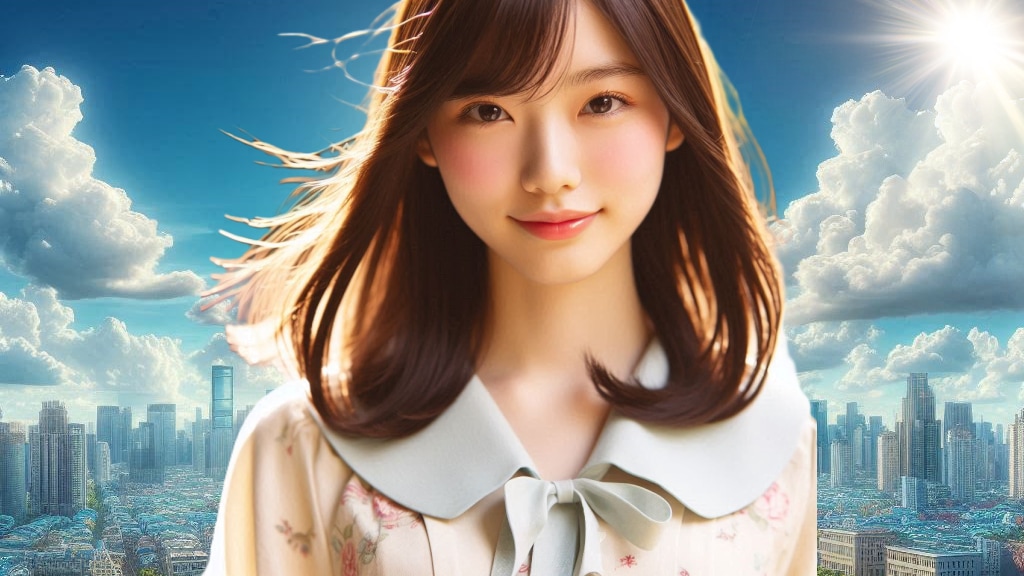 ９　「似合うね」