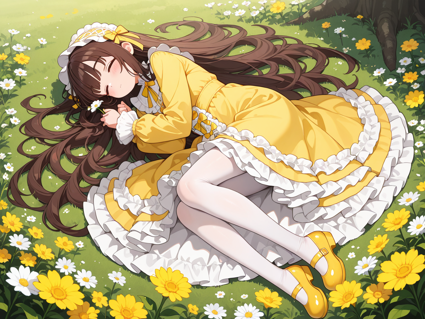 うたた寝 | の人気AIイラスト・グラビア