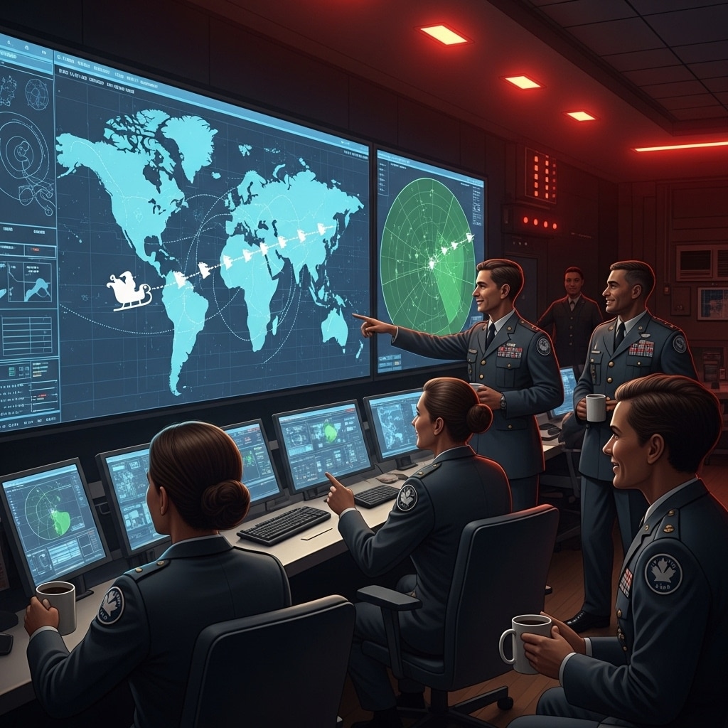 NORAD サンタ・トラッカー | の人気AIイラスト・グラビア