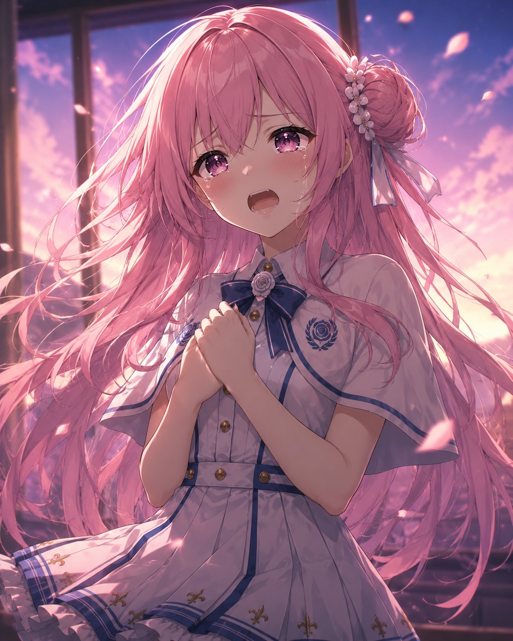 どこかもどかしくって なにかあふれそうで Please don't, please wait 叫びたいのに…