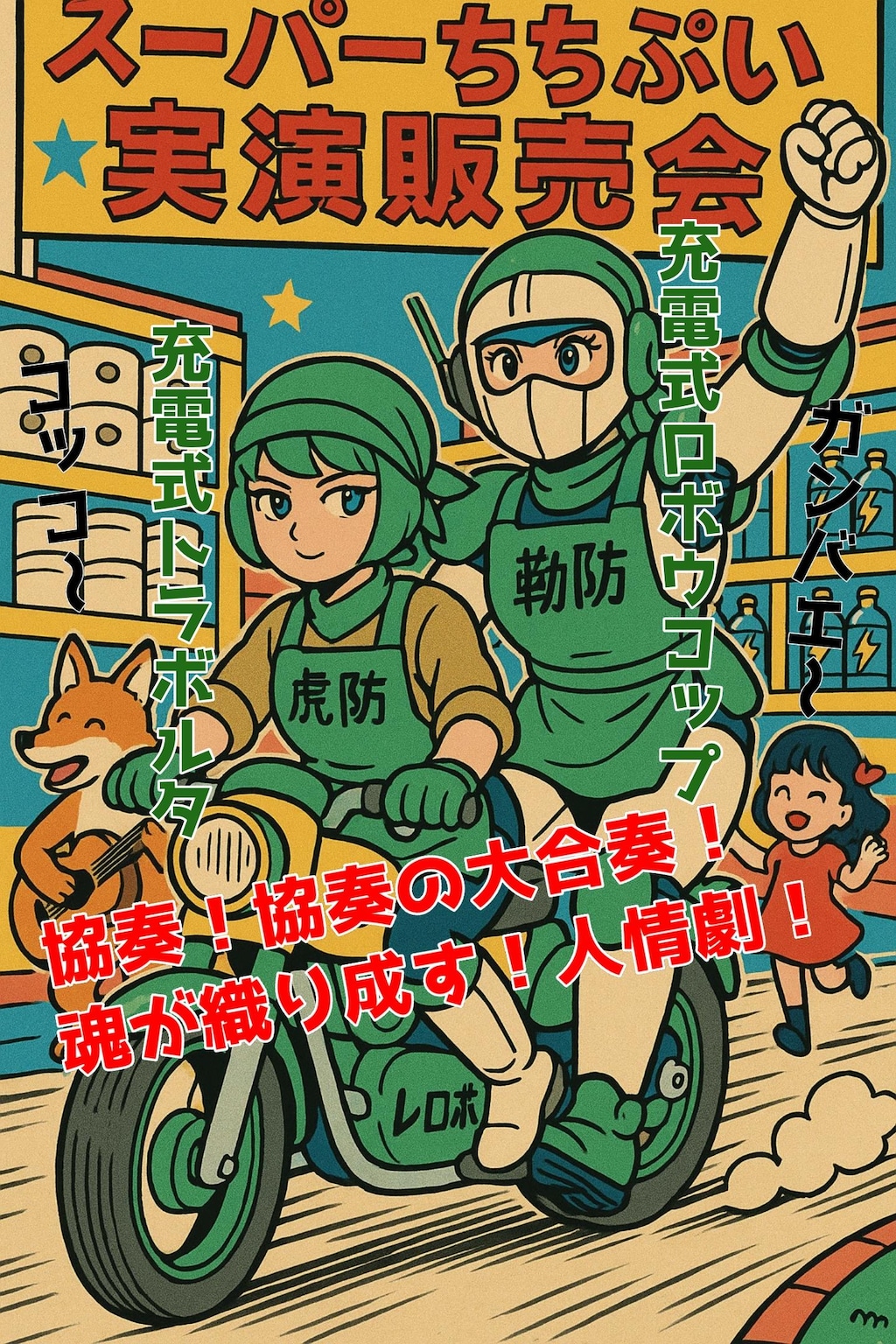 小説『充電式姉妹の実演協奏曲』【ニャンノ世界】