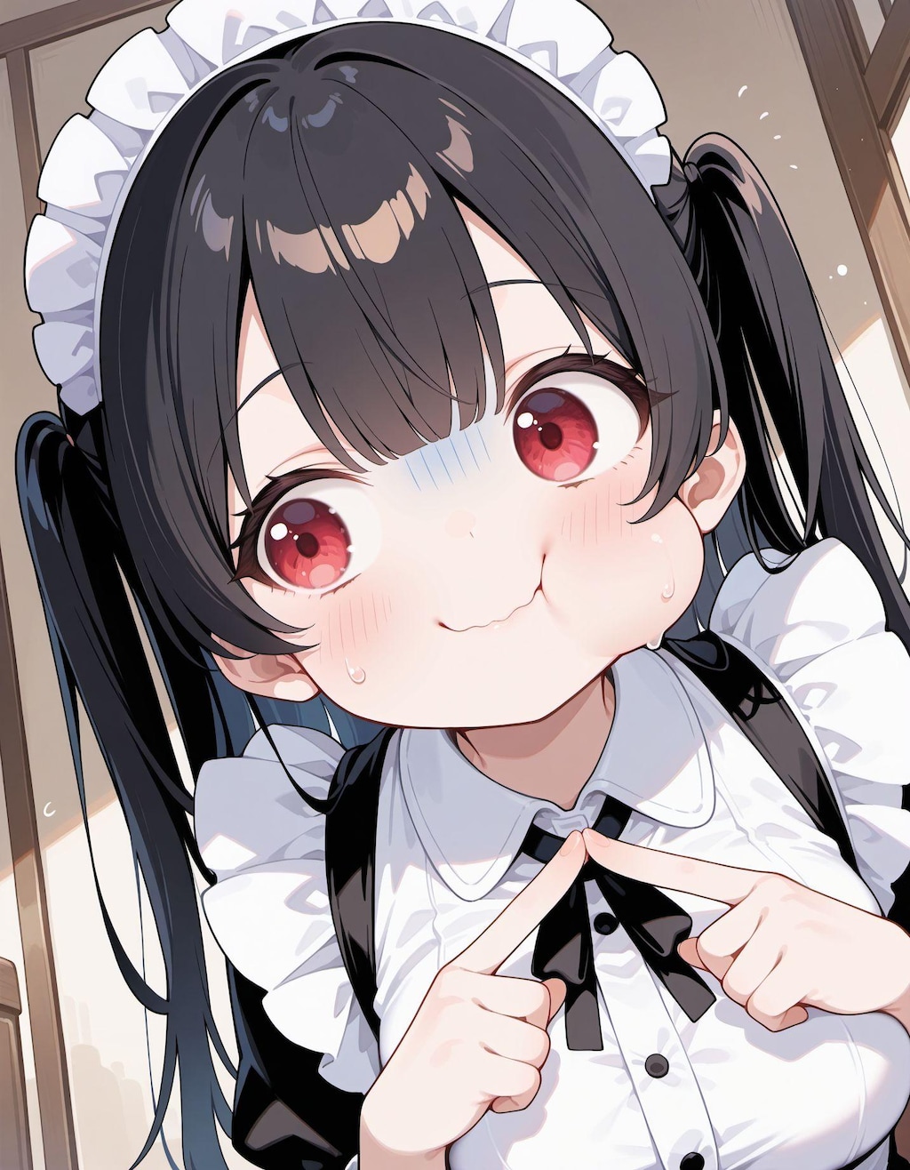 つまみ食い犯メイドさん