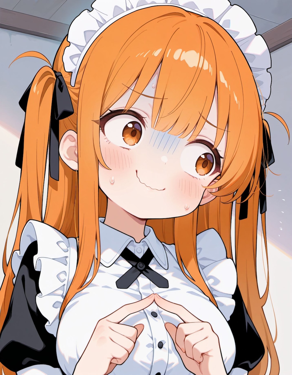 つまみ食い犯メイドさん