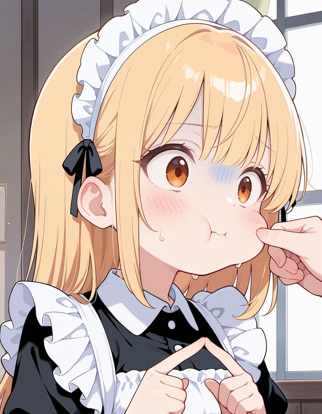 つまみ食い犯メイドさん