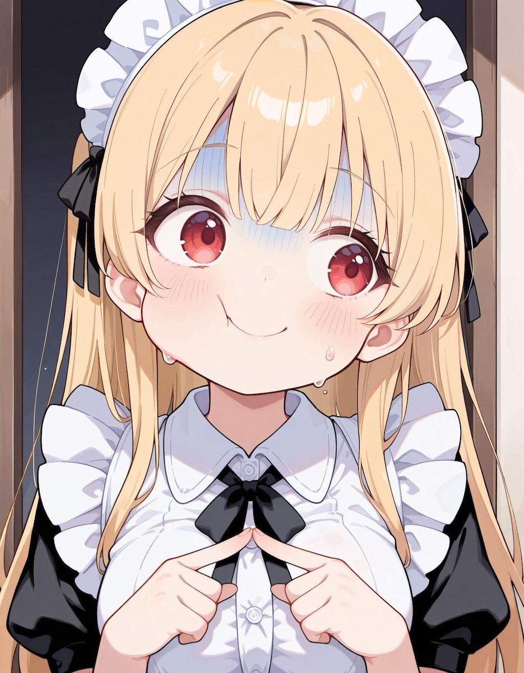 つまみ食い犯メイドさん