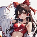 ぴっちりえちえち霊夢 2枚目