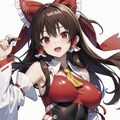 ぴっちりえちえち霊夢 4枚目