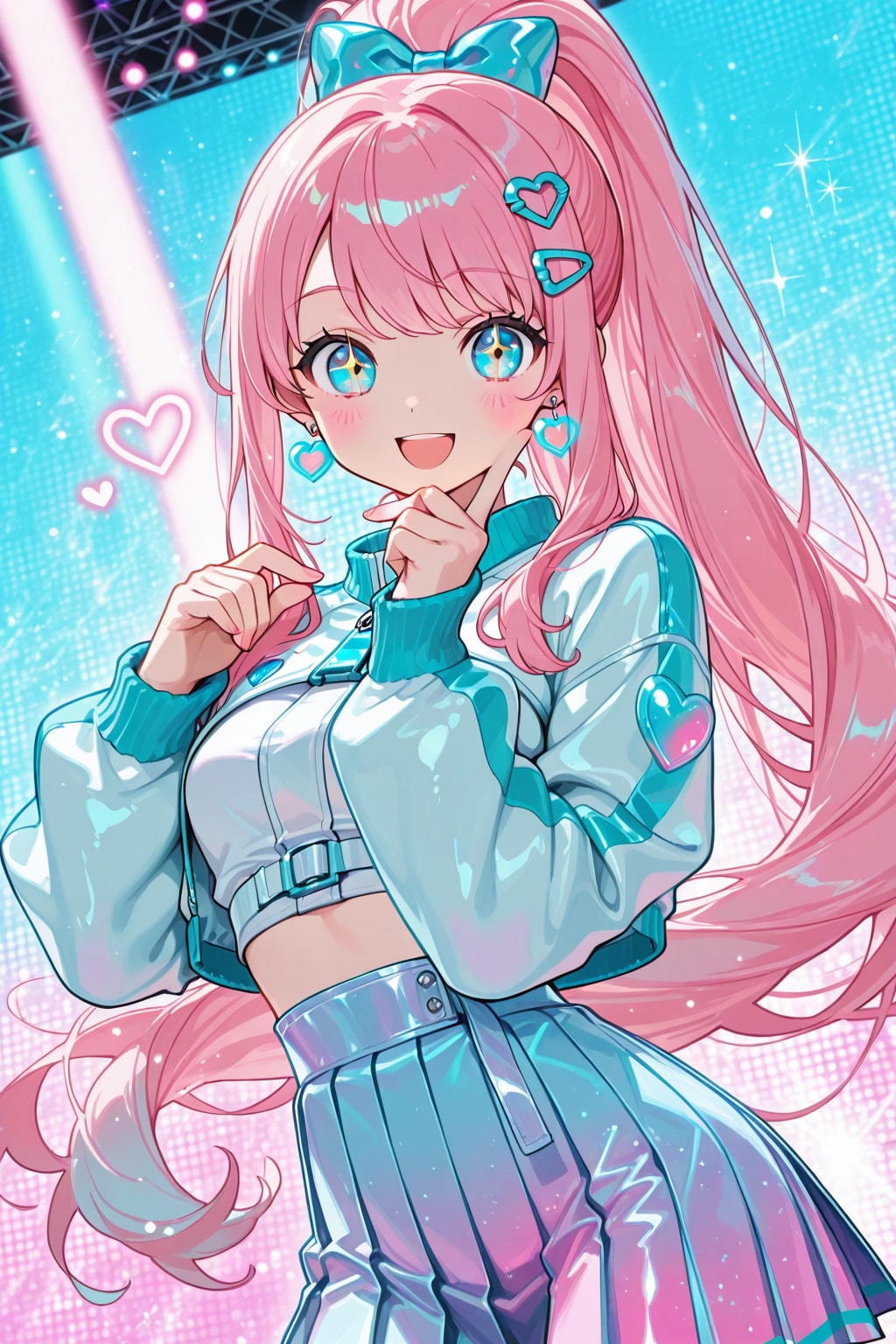 ロングポニテ
