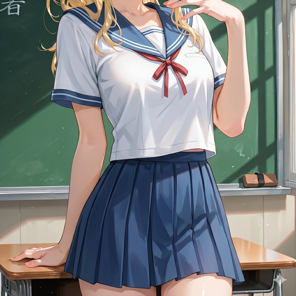 Loraなしでスマホ透視アプリ風チャレンジ（力技）