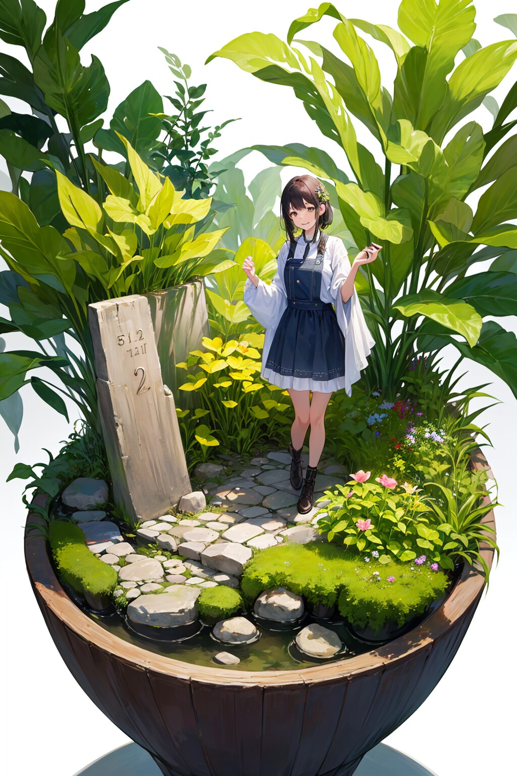 箱庭の女の子