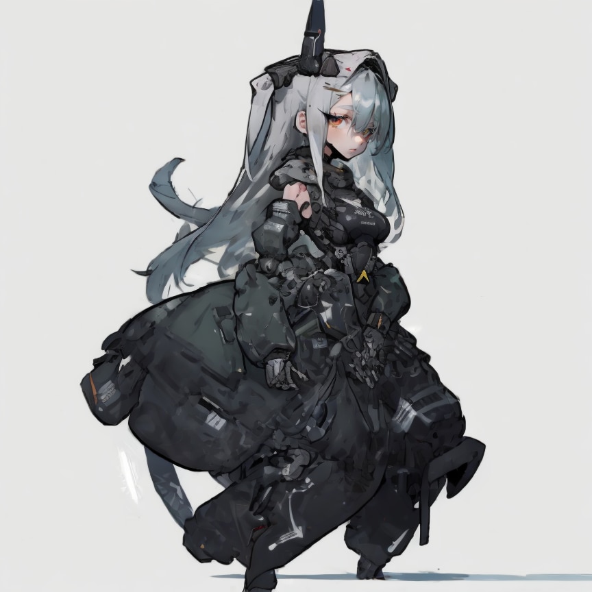 Girl and Robot1144