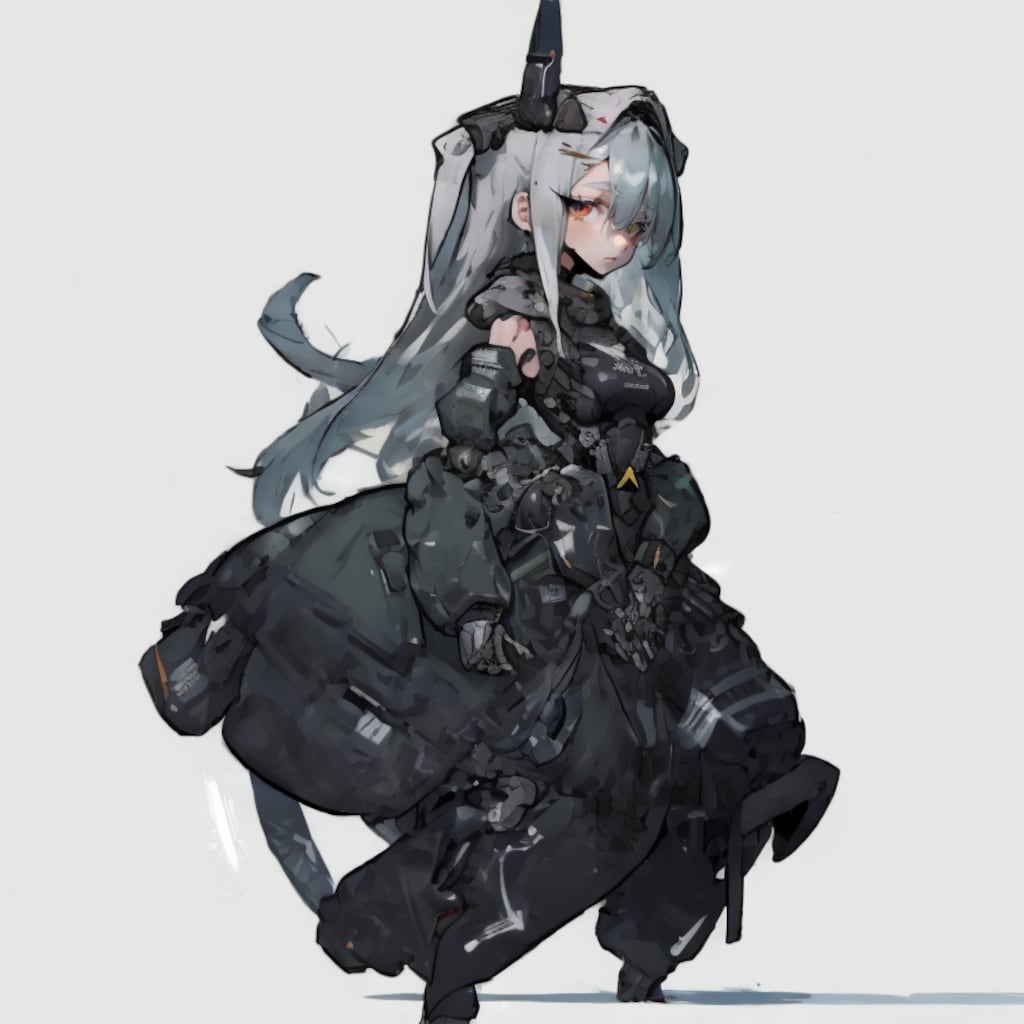 Girl and Robot1144
