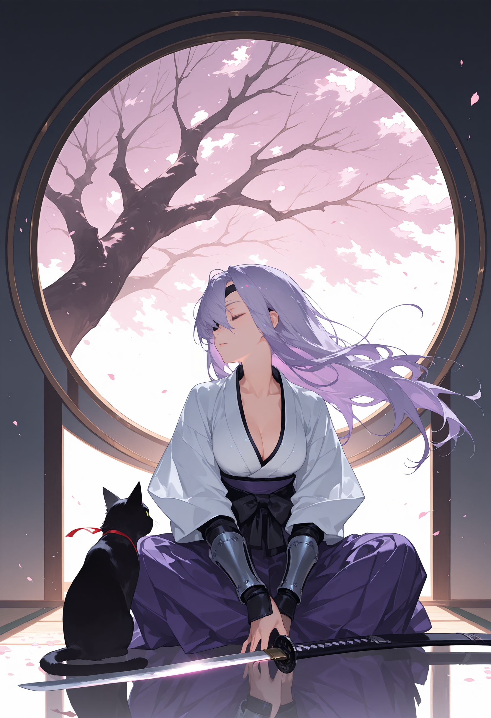 刀x少女 【女侠客】 | chichi-pui(ちちぷい)AIイラスト専用の投稿&生成サイト