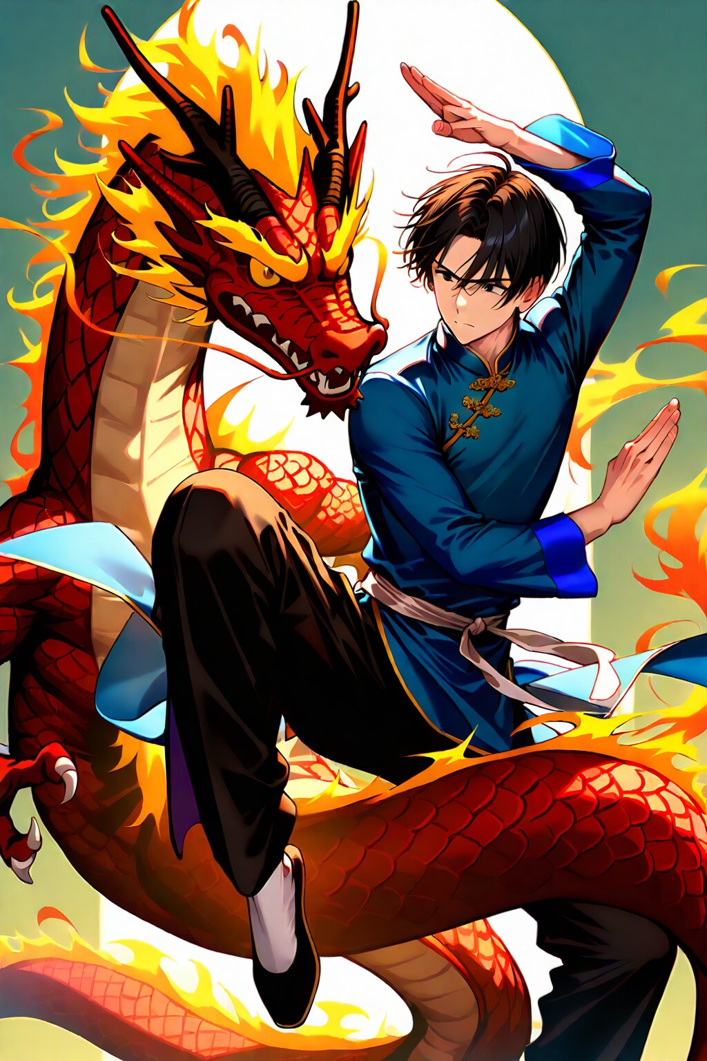 龍拳風　拳法家　WAVE生成版