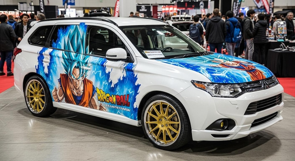 ドラゴンボール痛車アウトランダー