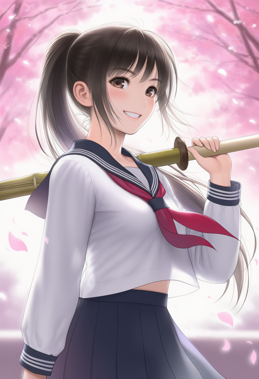 従姉妹は剣道部主将