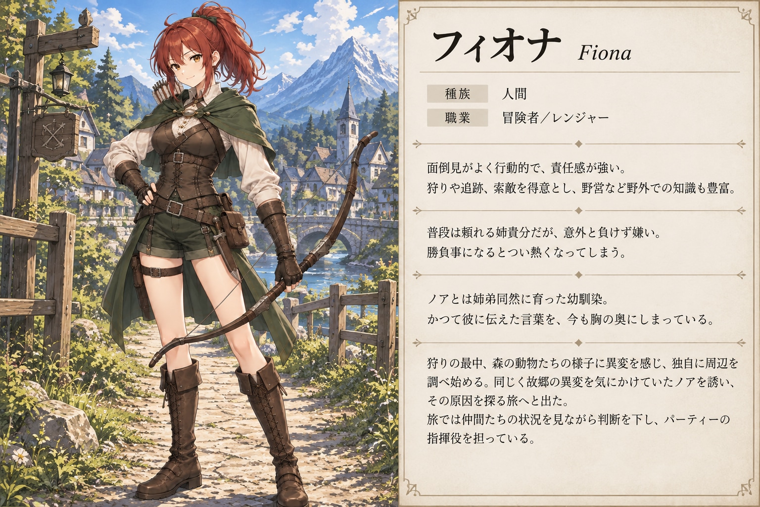 フィオナ、プロフィール | の人気AIイラスト・グラビア