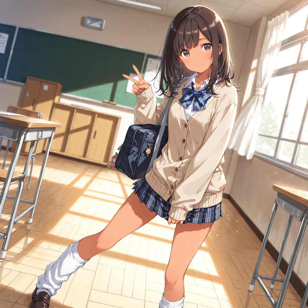 日焼けガール