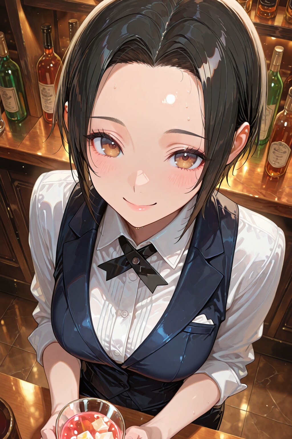 バーテンダーさん | の人気AIイラスト・グラビア