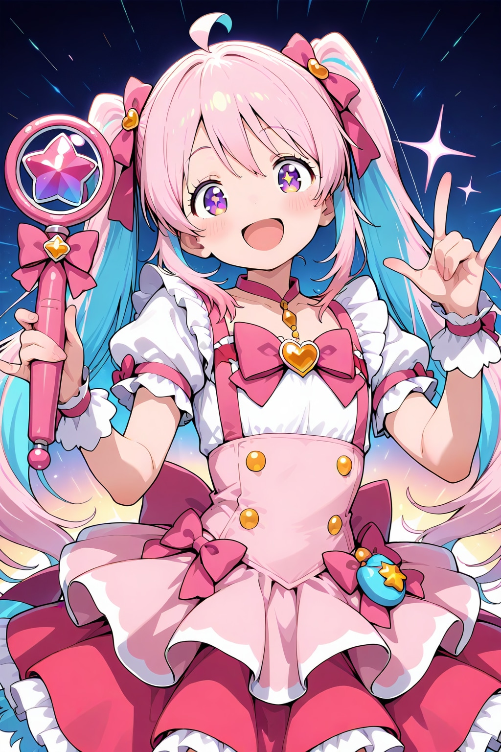 美少女魔法少女 | の人気AIイラスト・グラビア