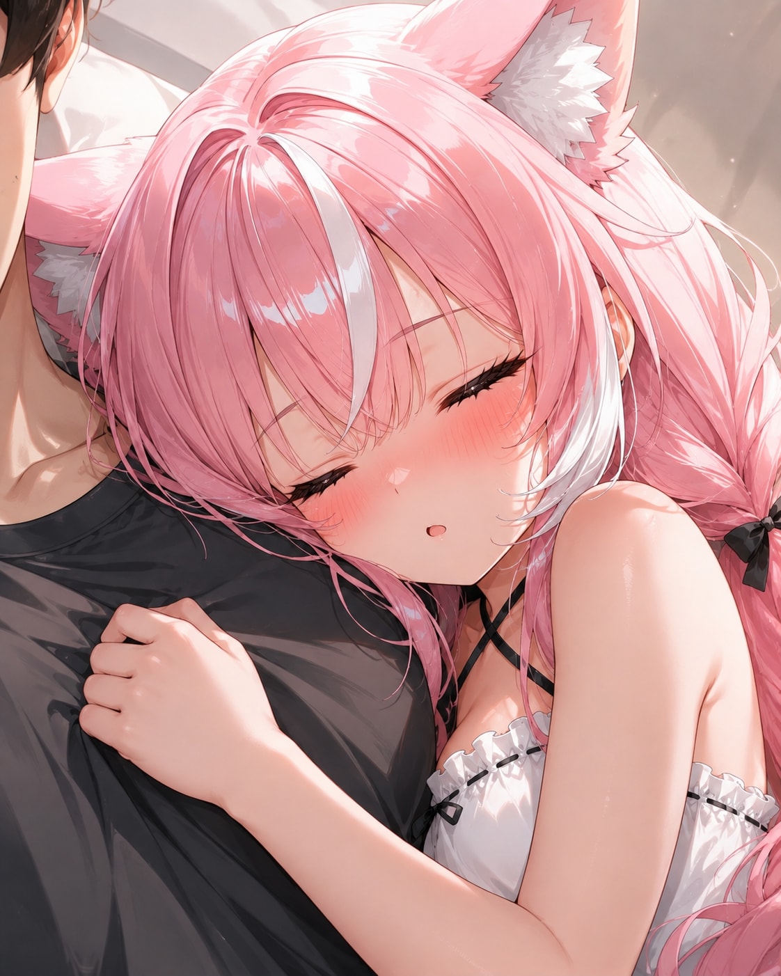 抱っこしますか？→YES  【抱き着いて眠る桜火様︎💕︎】