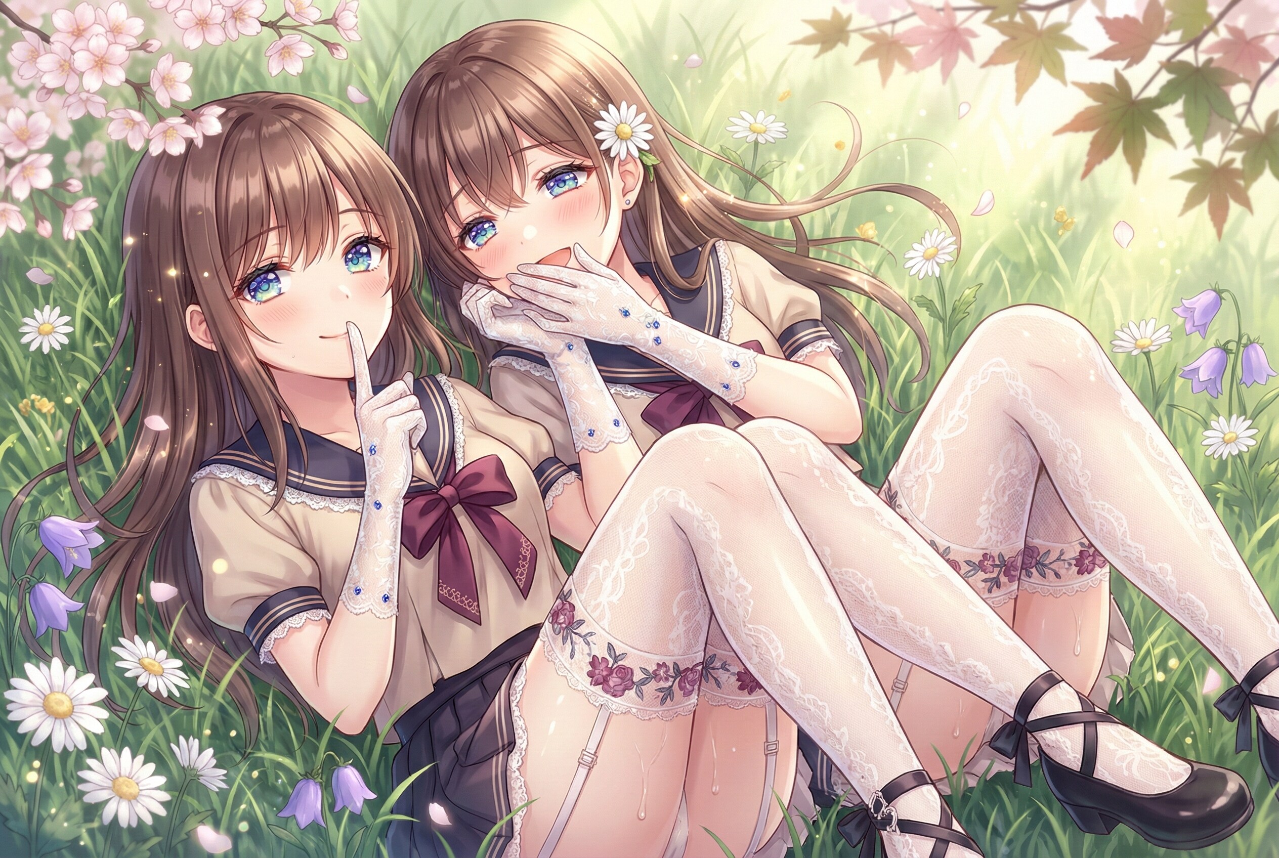 秘戯の囁き少女たち