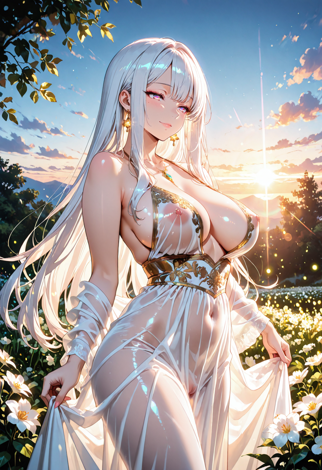 夕暮れの聖女