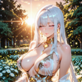 夕暮れの聖女 3枚目