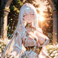夕暮れの聖女 4枚目