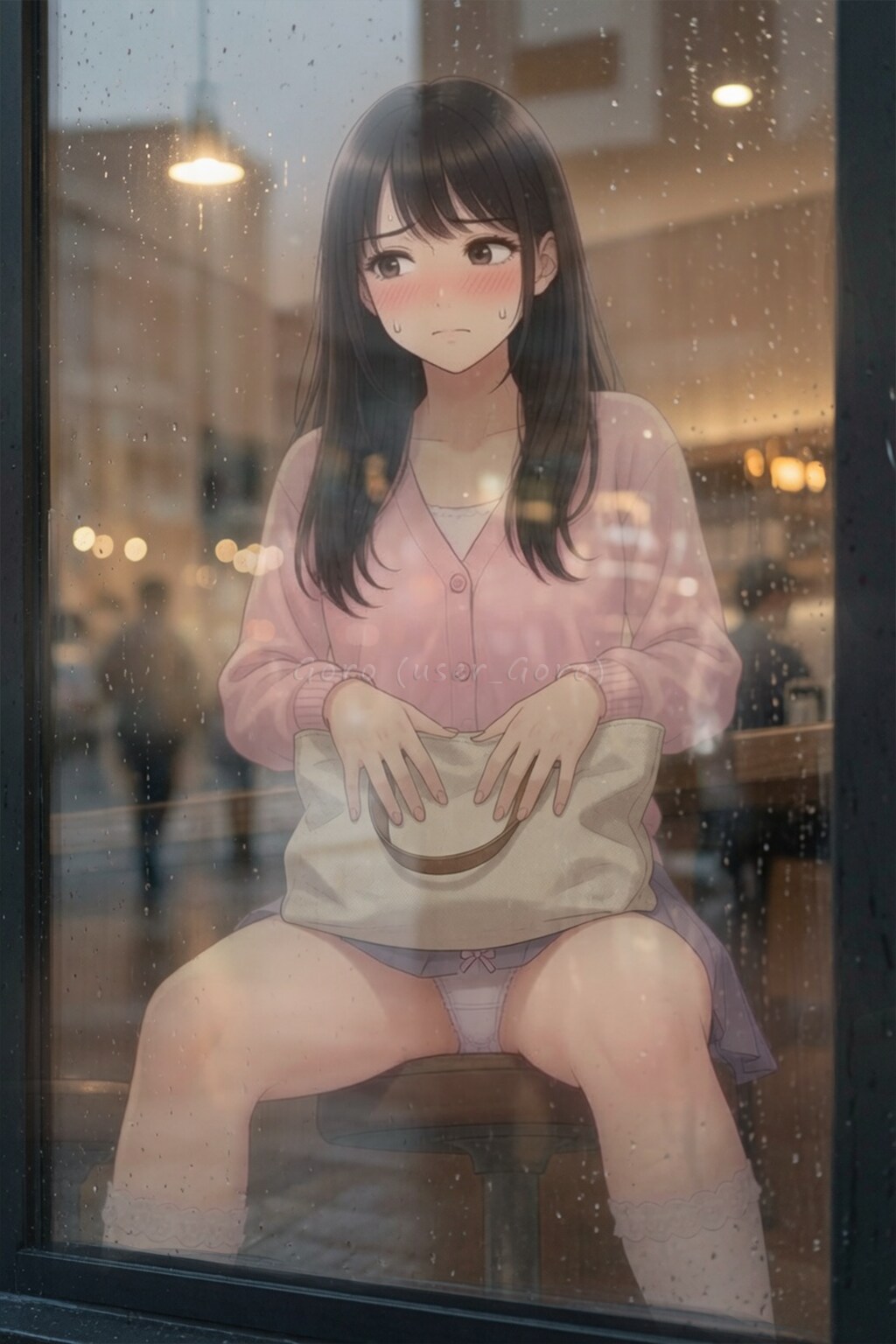 鞄を置いても見えるものは見える
