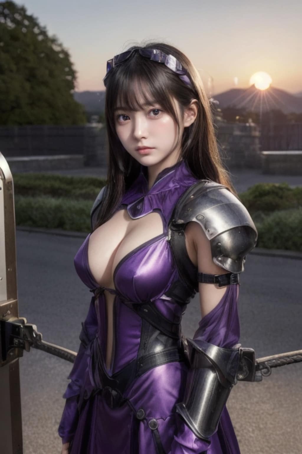 日暮れのおぱ戦士
