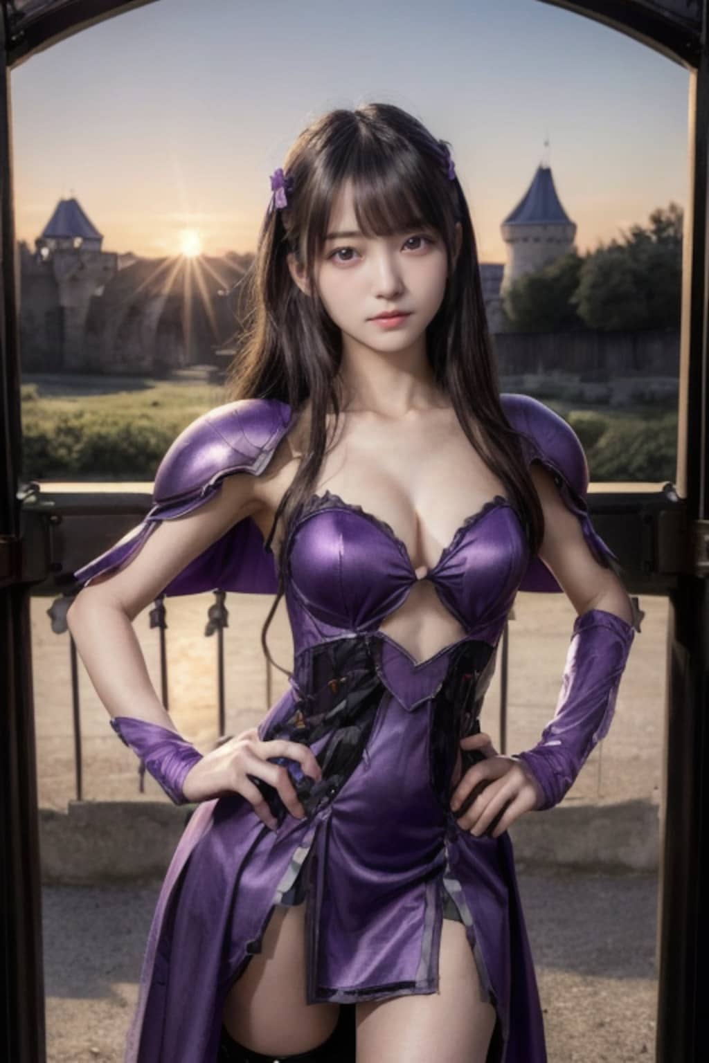 日暮れのおぱ戦士