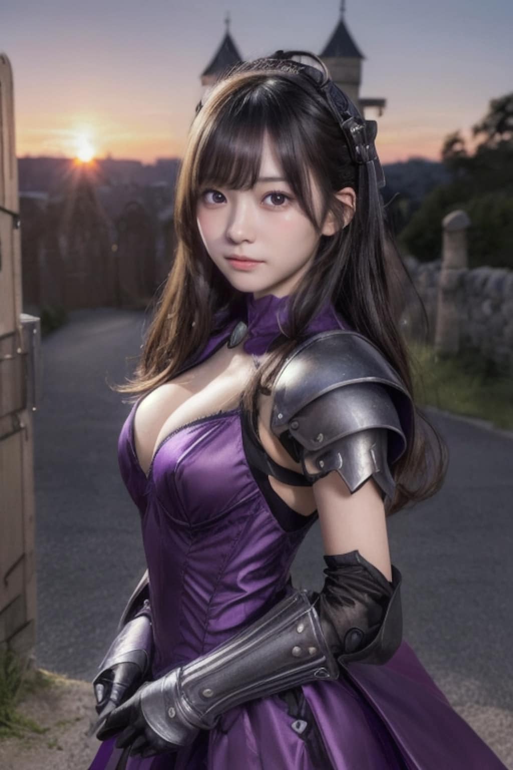 日暮れのおぱ戦士