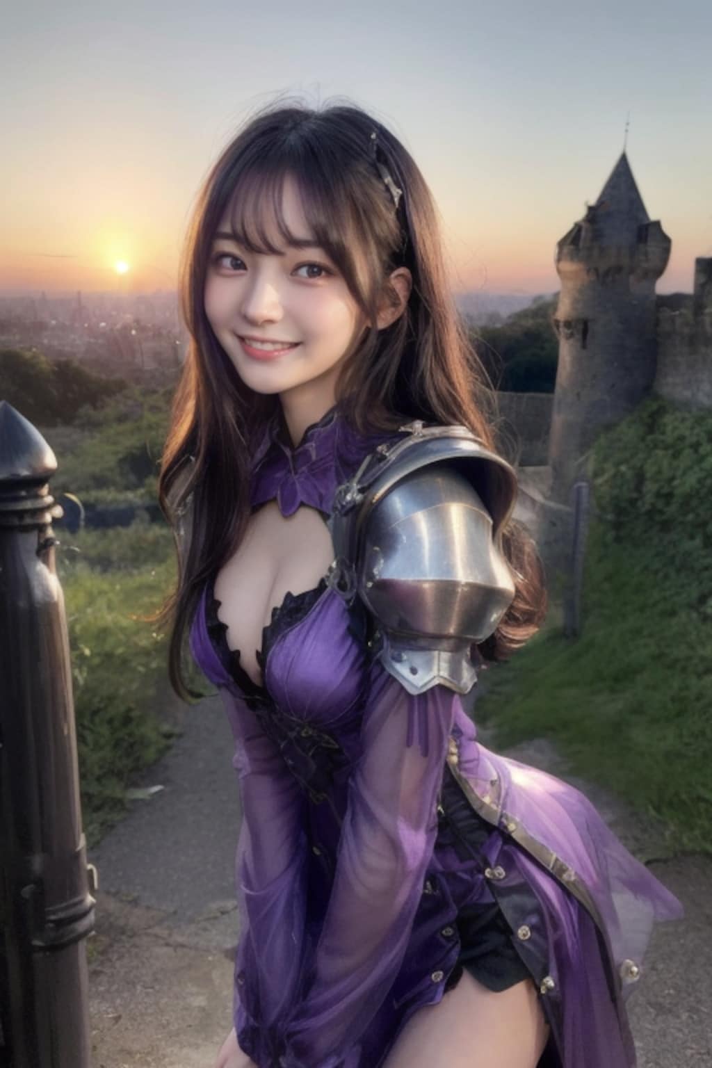 日暮れのおぱ戦士