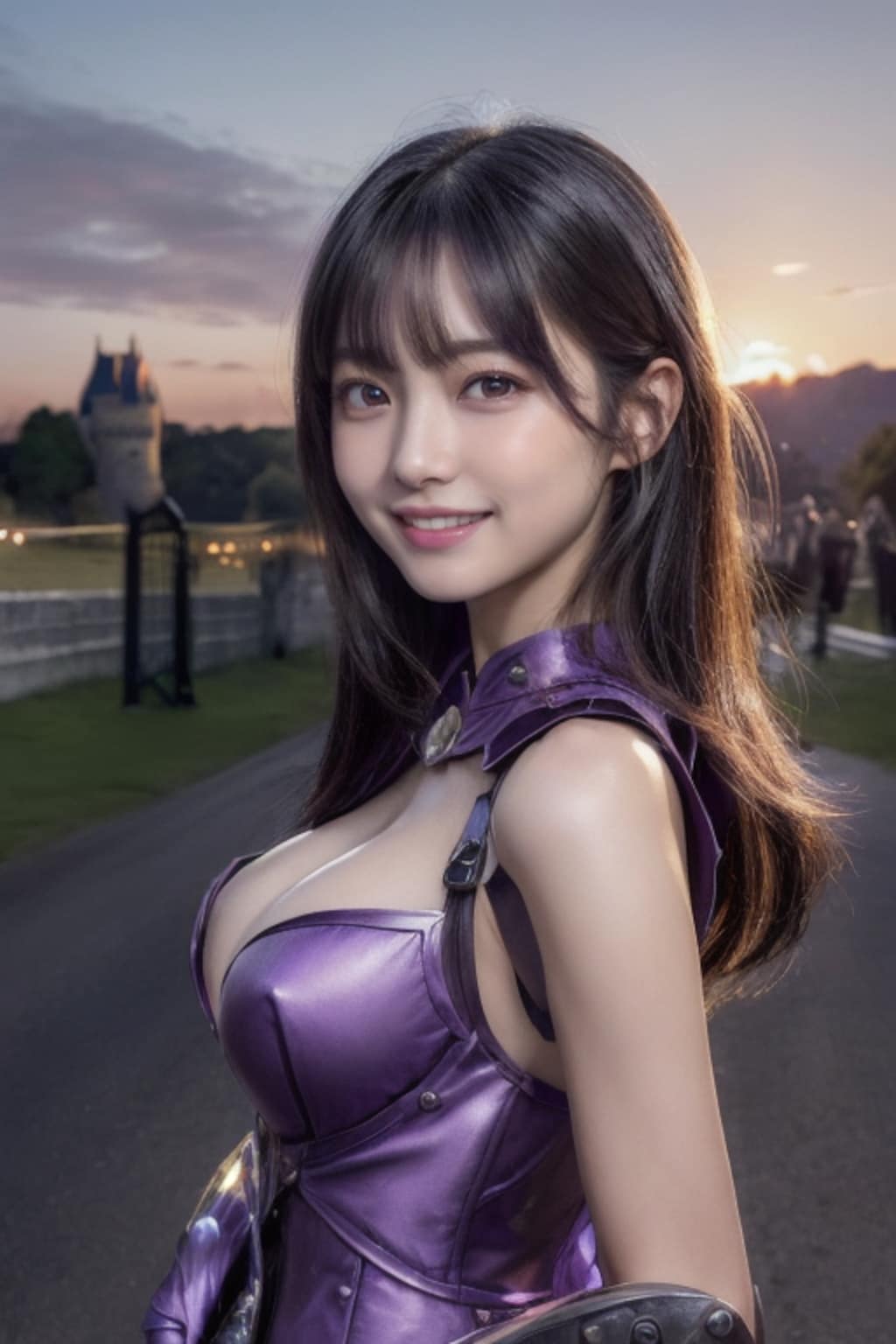 日暮れのおぱ戦士