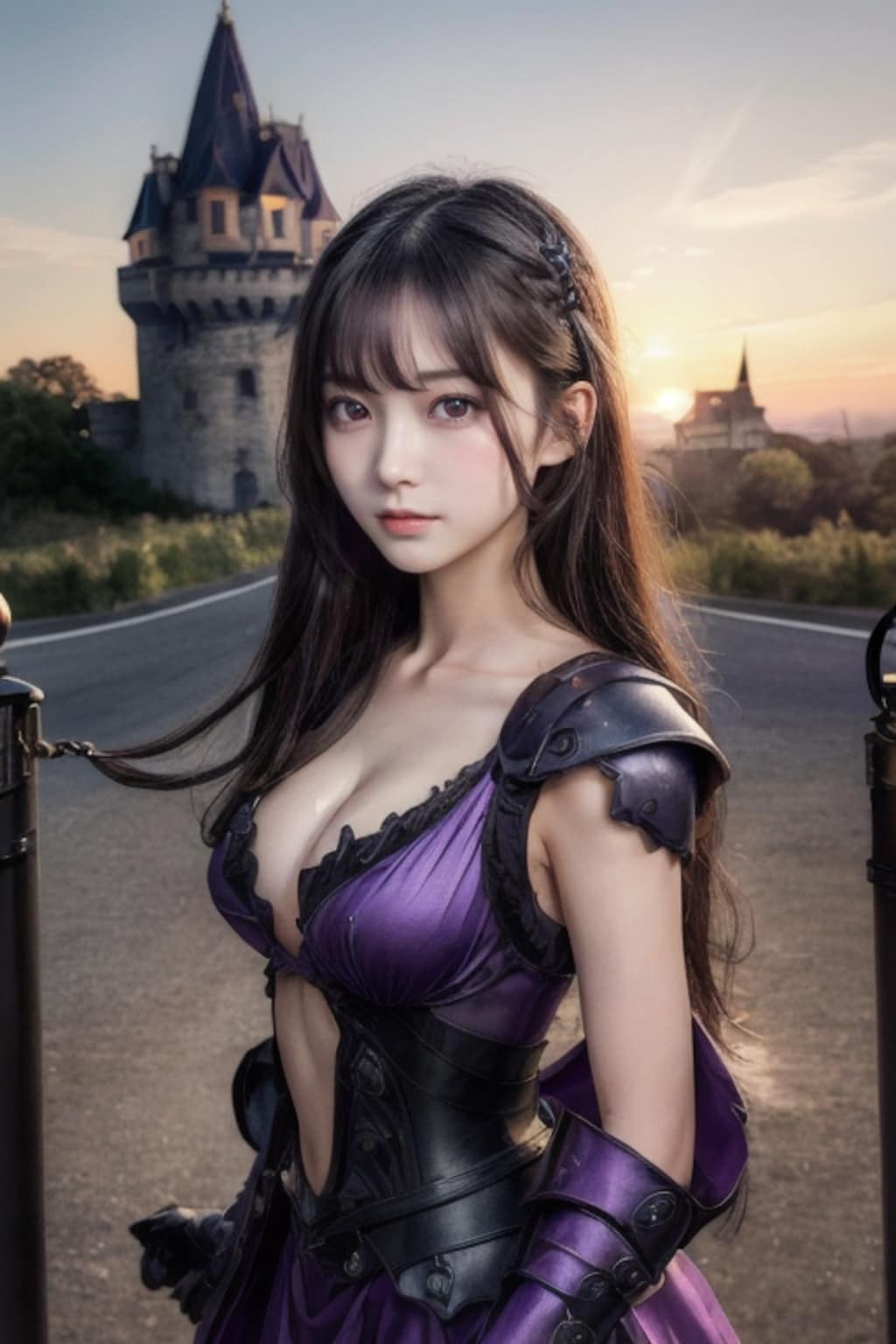 日暮れのおぱ戦士