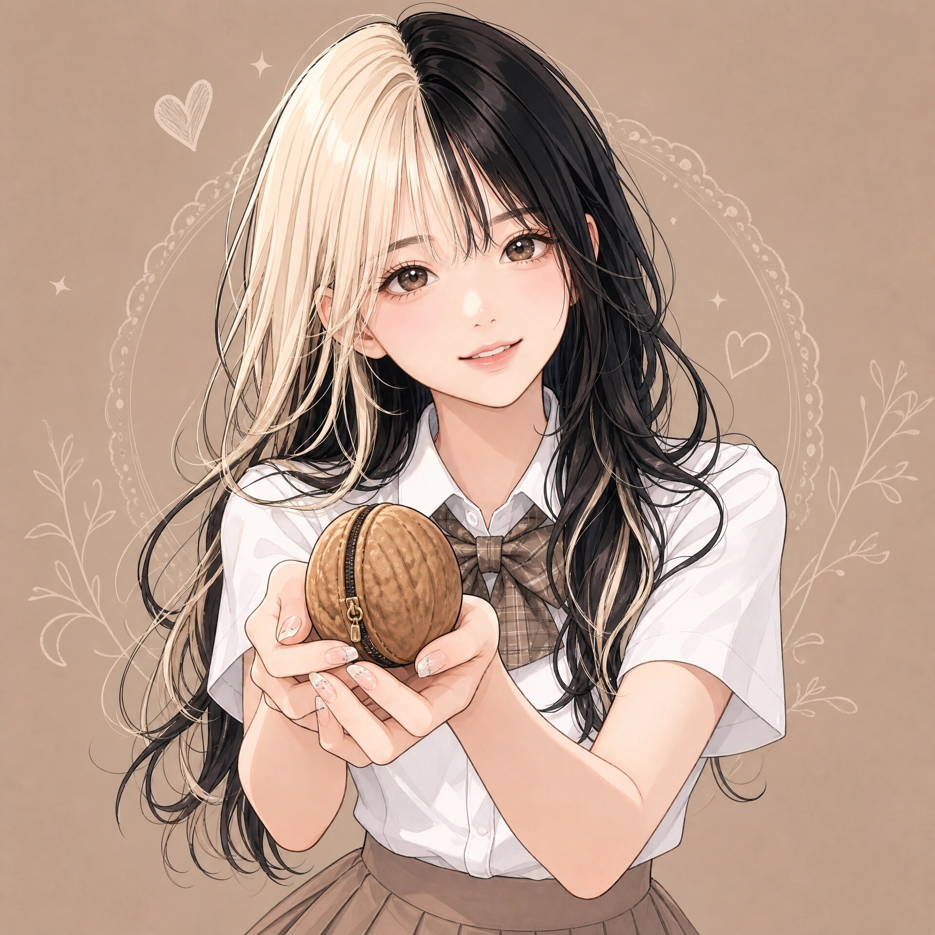 くるみちゃんのお財布/一粒万倍日 | の人気AIイラスト・グラビア