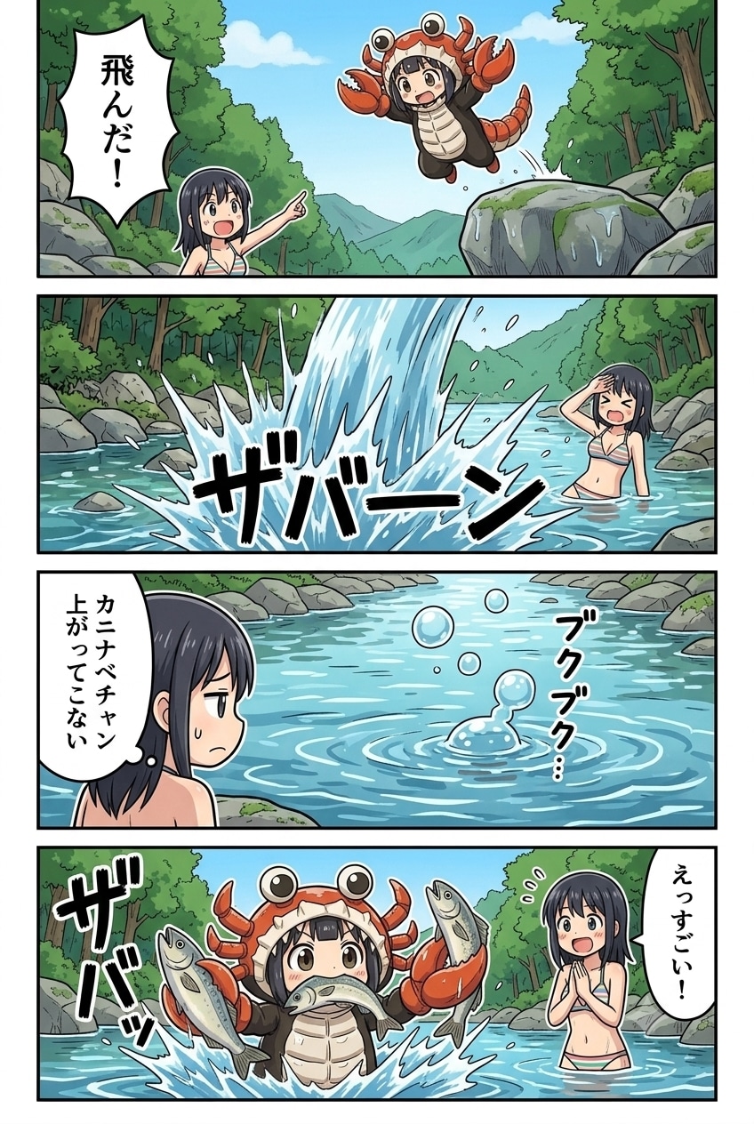 【29】飛び込んだよ！カニナベチャン